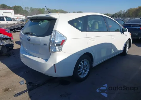2013 Toyota Prius V Two из США, поврежденный, VIN JTDZN3EU6D3195984